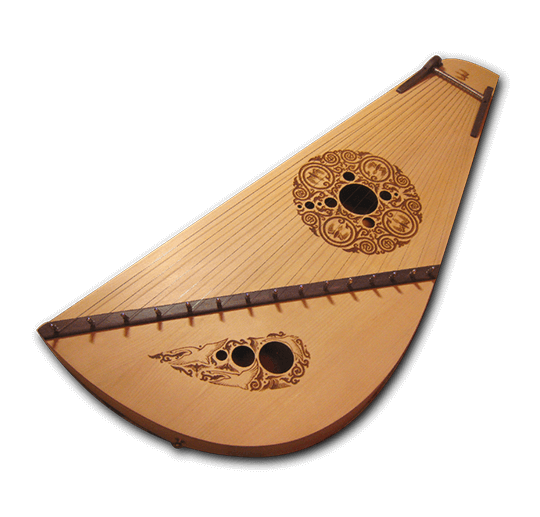 музыкальный инструмент гусли Боян